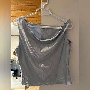 Hollister Women's Gray Sleeveless Top